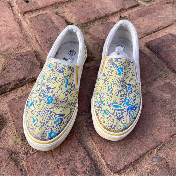 Yellow Slip-ons - Picture 4 of 4